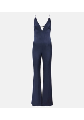 Galvan Avedon Globe crepe satin jumpsuit