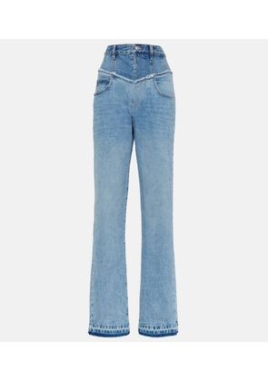 Isabel Marant Noemie high-waisted denim jeans