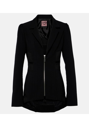 Jean Paul Gaultier Zipped blazer