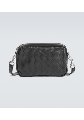Bottega Veneta Mini Intrecciato leather camera bag