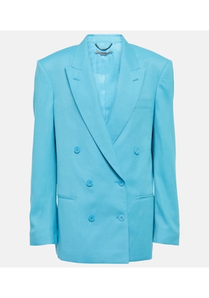 Stella McCartney Double-breasted twill blazer