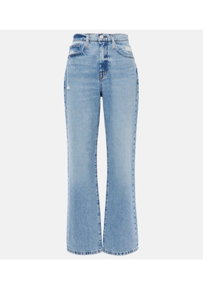 Frame Le Jane Ankle high-rise straight jeans