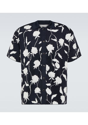 Jacquemus La Chemise Maille Rosa jacquard shirt