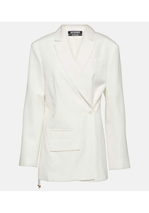 Jacquemus La Veste Tibau asymmetric blazer