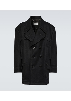 Maison Margiela Wool-blend peacoat