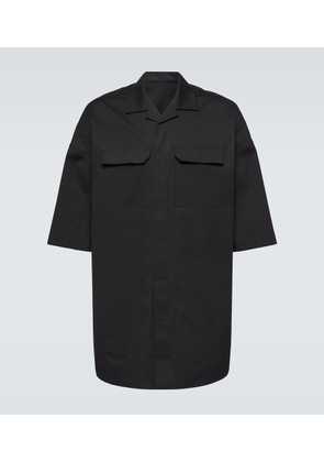 Rick Owens Magnum Tommy cotton-blend poplin shirt