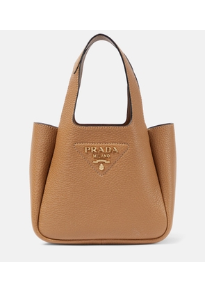 Prada Mini leather tote bag