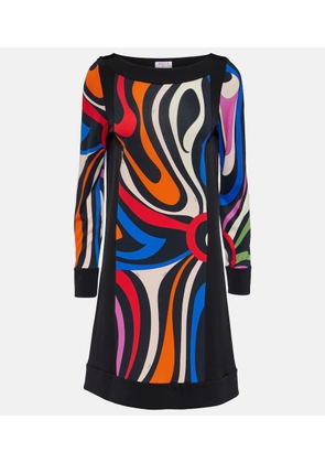 Pucci Marmo printed shift dress