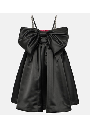 Nina Ricci Bow-detail satin minidress