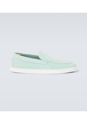 Christian Louboutin Varsiboat leather boat shoes