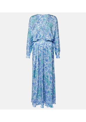 Poupette St Barth Printed midi dress