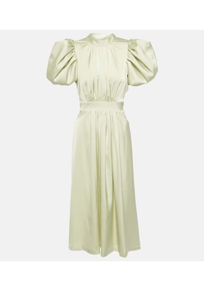 Rotate Satin midi dress