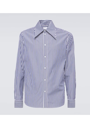 Bottega Veneta Striped cotton poplin shirt