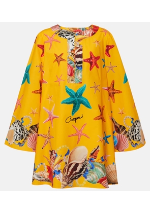 Dolce&Gabbana Capri printed cotton tunic