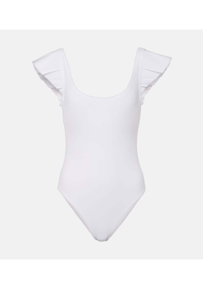 Karla Colletto Alora ruffled swimsuit