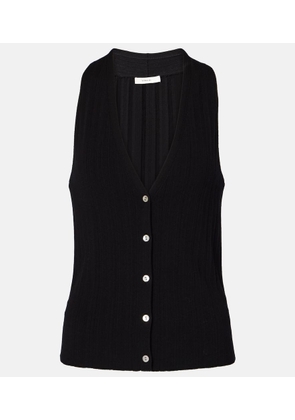 Vince Cotton-blend tank top