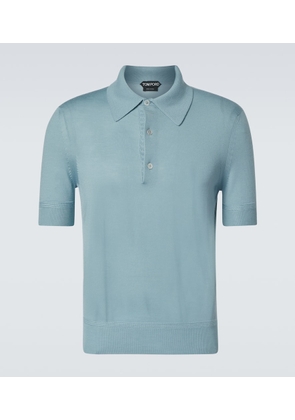 Tom Ford Cashmere and silk polo shirt