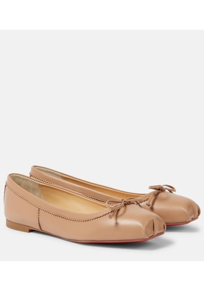 Christian Louboutin Mamadrague leather ballet flats
