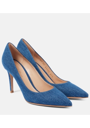 Gianvito Rossi Gianvito 85 denim pumps