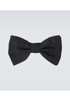 Rubinacci Silk grosgrain bow tie