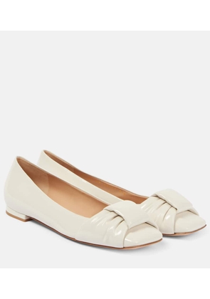 Gianvito Rossi Patent leather ballet flats