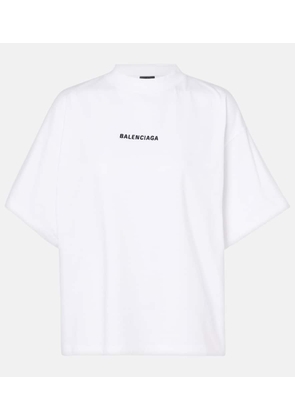 Balenciaga Printed cotton jersey T-shirt