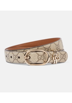 Gucci GG faux leather belt