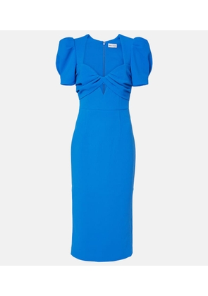 Rebecca Vallance Antonella cutout crepe midi dress