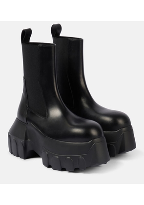 Rick Owens Mega Bumper Beatle leather Chelsea boots