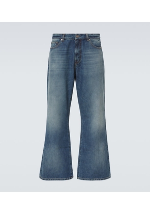 ERL Mid-rise flared jeans