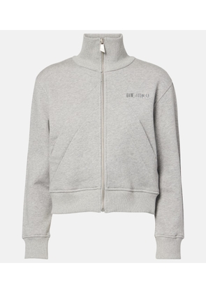 The Attico Cotton fleece track jacket