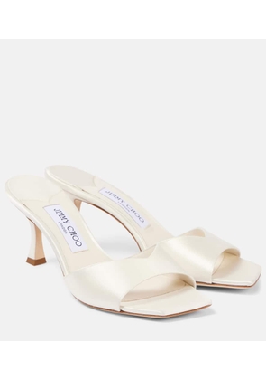 Jimmy Choo Skye 70 satin mules