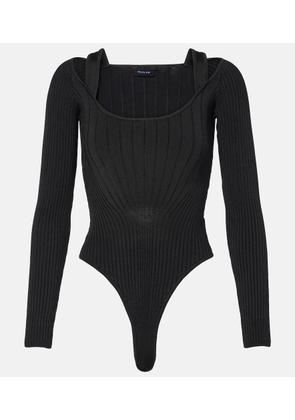 Mugler Knitted bodysuit