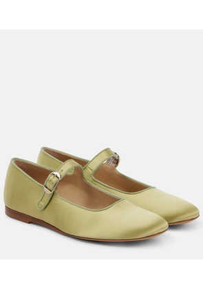 Le Monde Beryl Classic satin Mary Jane flats