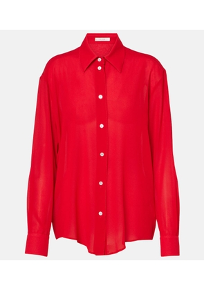 The Row Elia silk-blend shirt