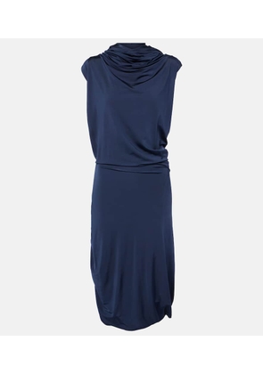 Magda Butrym Hooded jersey midi dress