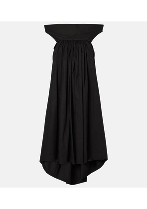 Rick Owens Chalice cutout cotton minidress