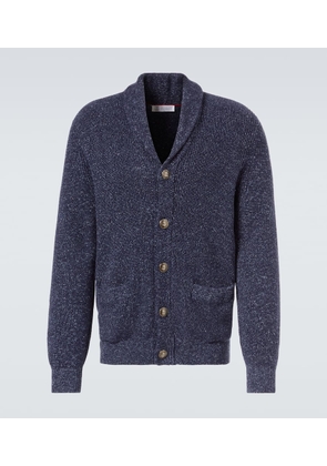 Brunello Cucinelli Cotton and linen cardigan