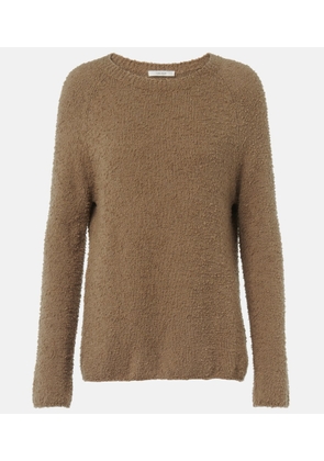 The Row Kathy cotton boucle sweater
