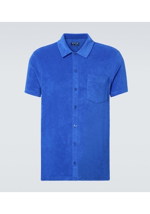 Vilebrequin Cotton-blend terry bowling shirt
