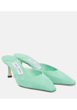 Jimmy Choo Vivi 65 suede mules