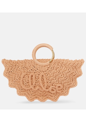 Chloe Bracelet Paravent Small crochet tote bag