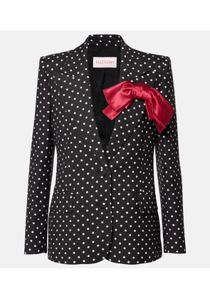 Valentino Polka-dot blazer