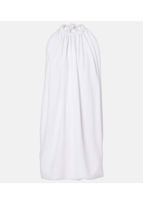 Sportmax Arizona draped halterneck minidress