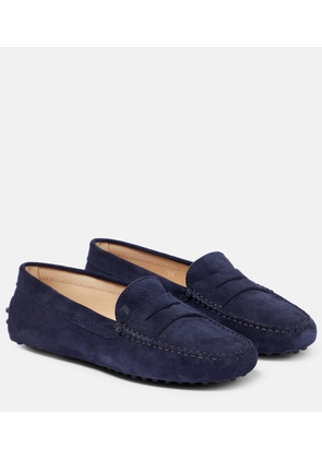 Tod's Gommino suede loafers