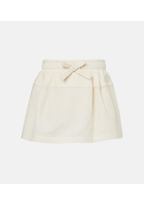 Moncler Cotton tennis skirt