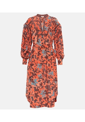 Ulla Johnson Taiana floral printed midi dress