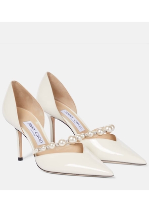 Jimmy Choo Aurelie 85 patent leather pumps