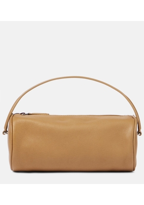 The Row Round '90s leather tote bag