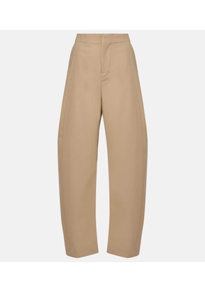Bottega Veneta Cotton twill wide-leg pants